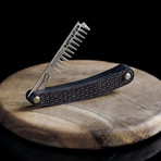 Pocket Bronze Beard Comb “Arhaika”