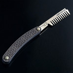 Pocket Bronze Beard Comb “Arhaika”