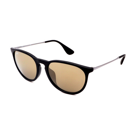 Unisex RB4171F-6015A Sunglasses // Black + Gold Mirror