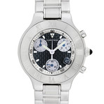 Cartier 21 Chronoscaph Quartz // 2424 // Pre-Owned