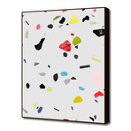 painted terrazzo 1 (16"W x 20"H x 1.5"D)