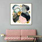 Pebble Abstract (16"W x 20"H x 1.5"D)