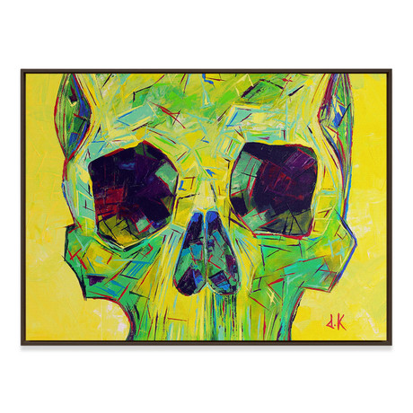 Alpha Skull // David Keenan (18"W x 24"H x 2"D)