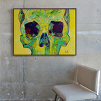 Alpha Skull // David Keenan (18"W x 24"H x 2"D)
