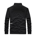 Double-Sided Sherpa Jacket // Black (3XL)