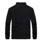 Airborne Fleece Jacket // Black (M)