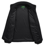 Airborne Fleece Jacket // Black (M)