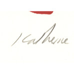 Katherine Porter // Music (Newport Jazz Festival) // 1972 Serigraph // SIGNED
