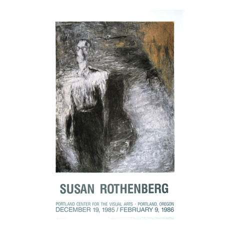 Susan Rothenberg // Mondrian // 1986 Offset Lithograph