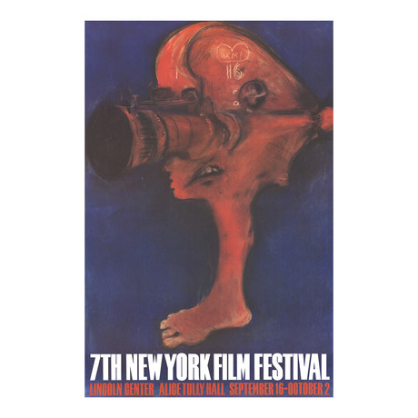 Marisol Escobar // New York Film Festival // 1970 Lithograph