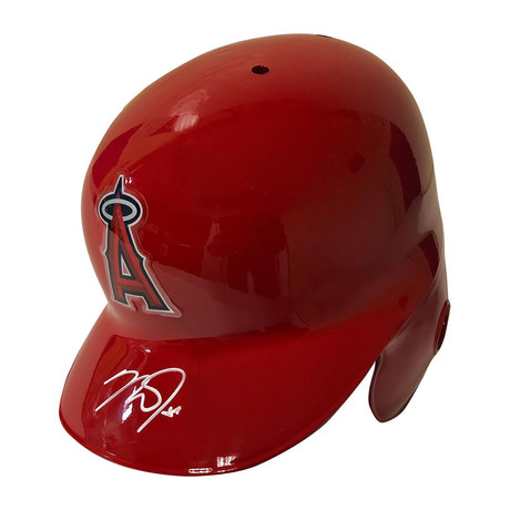 Mike Trout // Anaheim Angels // Autographed Batting Helmet