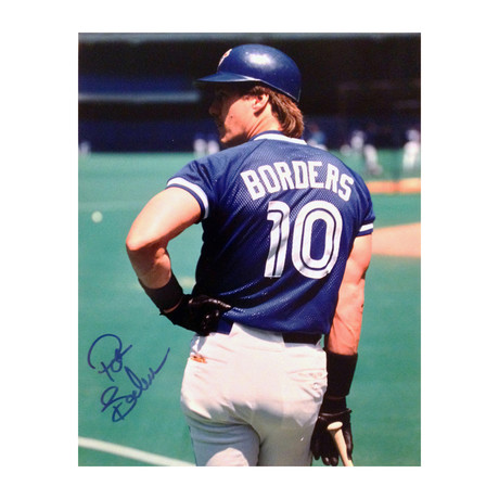 Pat Borders // Toronto Blue Jays // World Series Champion and MVP // Autographed Photo