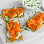 Full Restaurant Side of Lox - Exclusive Holiday Edition // 2.25 lb