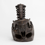 Skull Candlestick // Darkened Bronze