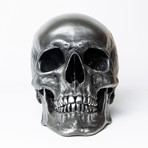 Human Skull // Gunmetal Steel