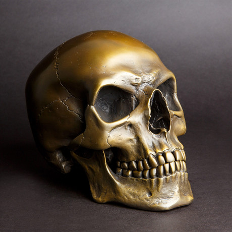 Anger Skull // Antique Bronze