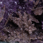 Large Amethyst Crystal Cluster Geode V4