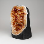 Citrine Quartz Cluster Geode