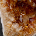 Citrine Quartz Cluster Geode