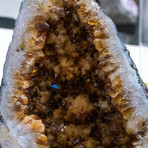 Large Citrine Quartz Cluster Geode V1