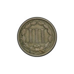 U.S. Three Cent Nickel (1865-1881) // Icons of American Coinage Series // Deluxe Display Box
