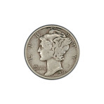 U.S. Mercury Silver Dime (1916-1945) // Icons of American Coinage Series // Deluxe Display Box