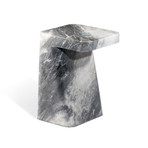 Hunt Side Table (Carrara White)