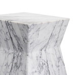 Anita Side Table (Carrara White (DISC))
