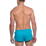 American Jock // Ultra Running Short // Turquoise (S)