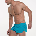 American Jock // Ultra Running Short // Turquoise (XL)