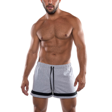 American Jock // Equipo Bench Short // Gray (M)