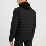 Half Dome Puff Jacket // Black (S)