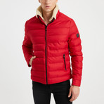 Cozy Puff Jacket // Red (M)