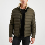 Cozy Puff Jacket // Olive Green (M)