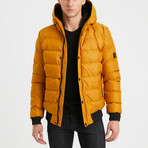 Alaska Puff Jacket // Mustard (S)