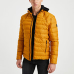 Half Dome Puff Jacket // Mustard (4XL)