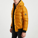 Alaska Puff Jacket // Mustard (S)