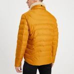 Cozy Puff Jacket // Mustard (XL)