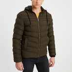 Chiller Puff Jacket // Olive Green (L)