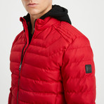 Yosemite Puff Jacket // Red (XL)