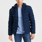 Chiller Puff Jacket // Navy Blue (XL)