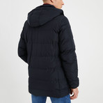 Chicago Puff Jacket // Navy Blue (L)