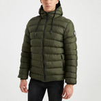 Tahoe Puff Jacket // Olive Green (M)