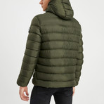 Tahoe Puff Jacket // Olive Green (L)