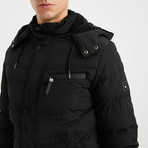 Chicago Puff Jacket // Black (M)