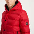 Artic Puff Jacket // Red (M)