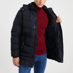 Chicago Puff Jacket // Navy Blue (M)