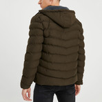 Boulder Puff Jacket // Olive Green (S)