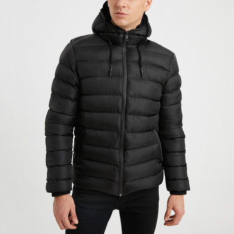 Everest Puff Jacket // Black (S)