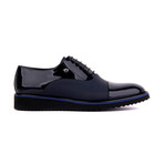 Fosco // Brian Classic Shoes // Navy Blue (Euro: 44)